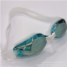 新款速比锐泳镜防水防雾防紫外线镀膜电镀泳镜高档游泳镜KM3101