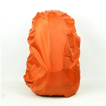 厂家批发户外登山包防雨罩桔色黑橘套防泼水35l40l45l50l55L