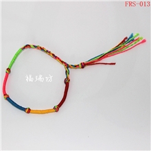 纯手工编织最时尚五彩手绳欧美外贸【端午热销款】韩版饰品