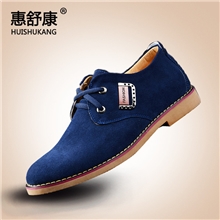 温州最新款日常热销男士韩版英伦休闲鞋子真皮皮鞋品牌潮男鞋批发