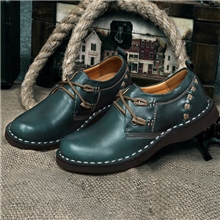 13新款秋冬头层皮男鞋韩版英伦大头鞋爆款时尚复古潮鞋厂家批发
