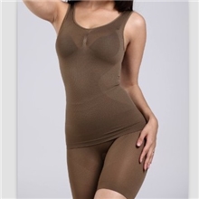 出口韩国无缝美体美背束腰护胸背心