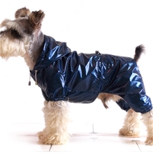 外贸宠物雨衣新款四脚狗狗雨衣双层PVC防水宠物雨衣厂家现货