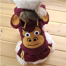 宠物用品厂家宠物变身装宠物衣服批发大型犬狗衣服枣红迅驰马