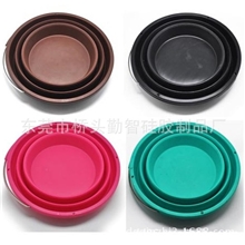 食品级硅胶折叠桶，折叠碗，硅胶厨具（厂家直销）