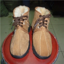 厂家处理羊毛一体雪地靴羊毛短靴羊毛童雪地靴