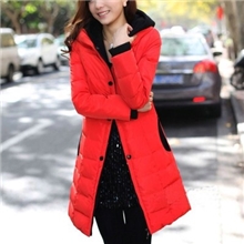 2013潮女棉衣外套女冬装中长款韩版修身毛领棉衣加厚短棉服189