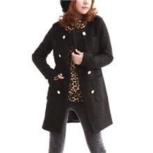 厂家直销2013秋冬新款韩版羊绒羊毛毛呢大衣外套女式风衣323