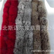 新款上市秋冬男款拼接保暖皮草围脖男士兔毛围巾批发