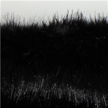 仿狐狸毛面料黑色仿狐狸毛面料批发黑色仿狐狸毛面料