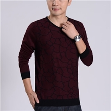 男式商务休闲春秋款羊毛T恤