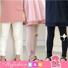 广东品质童装400g全棉不倒绒2013冬款韩版女童加厚打底裤31495