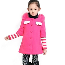 冬季童装外套女童卫衣批发2013新款儿童加厚韩版休闲大衣