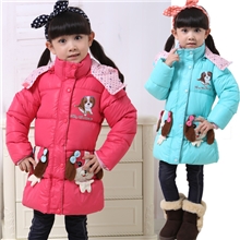 女童羽绒棉服批发女童羽绒外套儿童棉衣批发韩版童棉衣