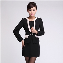 服装厂家职业装女套装秋冬套装女装裙