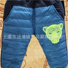 外贸童裤2013冬季儿童棉裤外贸卡通双层加厚加绒儿童打底裤批发