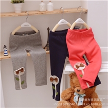 2013秋冬外贸童装批发童裤暖倍儿童打底裤加绒加厚女款童打底裤