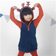 花颜巧语2013秋冬新款宝宝儿童套装女童装连帽高领2件套批发广东