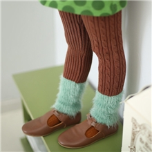 云谣麦语2013冬装新款宝宝儿童女童装韩版拼接针织毛线裤批发广东