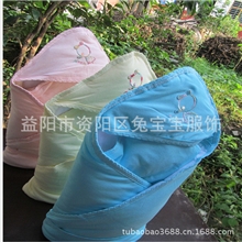 厂价销售双面全棉包被宝宝抱被儿童抱被抱被80*80