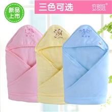 厂家童睡袋批发安琪娃包被新生儿纯棉绣花抱被童睡袋#AK19