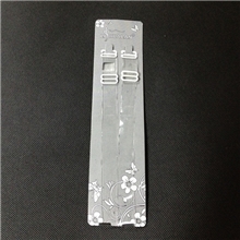 1.5公分透明磨砂肩带灰色装