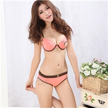 揭阳批发日韩系可爱少女内衣甜美卡通小女孩文胸套装一件代发