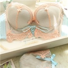 T04#按摩滚珠小胸超厚调整型聚拢文胸女士侧收副乳内衣套装