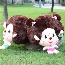 65CM大号新款可爱情侣蒙奇奇公仔淘宝热卖（蓝，红混发）-毛绒玩