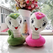 生肖蛇蛇毛绒玩具蛇公仔批发蛇宝宝厂家批发大中小号