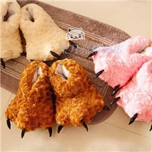 搞怪滴熊爪拖鞋熊掌拖鞋/电脑拖鞋猫爪拖鞋批发价