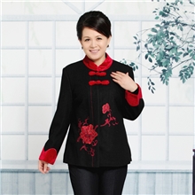2013新款中老年女装唐装妈妈装春秋女装女式大码中老年外套