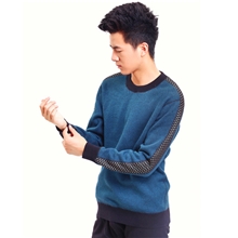 【厂家直销】梦之狼男士巴黎风商务提花纯棉保暖内衣套装