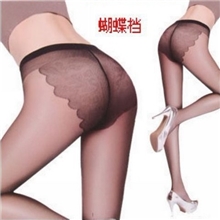 供应浪莎丝袜比基尼蝴蝶裆连裤袜丝袜连裤袜超薄加档丝袜