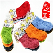 袜子批发秋冬加厚儿童毛巾袜糖果色童袜批发毛圈袜儿童袜