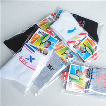 A17女士独立包装袜子批发袜子中统运动袜子涤棉成人袜子女袜