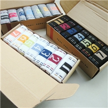 A12男士星期袜子涤棉运动袜子中统创意袜子袜子批发盒子袜子