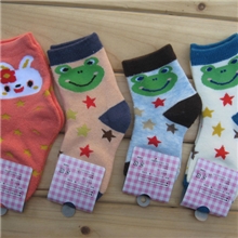 天猫货源可爱儿童卡通毛巾袜子批发加厚柔软多花色外贸袜子原单