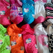 清仓处理.纯棉船袜，各种花型船袜.款式好.库存袜子处理，赠品