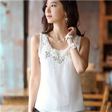 1681#吊带背心女蕾丝雪纺吊带衫女士无袖打底衫小背心女夏（现货
