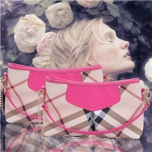 欧美经典真皮女包新款女挎包休闲单肩女包格纹手提女包新款女包