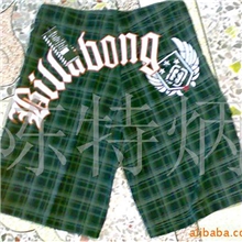 厂家直销2013新款休闲格子沙滩裤批发供应沙滩裤