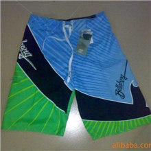 潮流定位印花沙滩裤billabongquiksilver沙滩裤