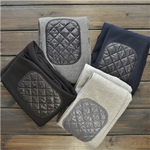 供应韩国东大门暖倍儿不倒绒加绒加厚打底裤膝盖补丁弹力保暖裤