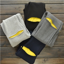 秋冬韩版新款开口笑暖倍儿加绒打底裤加厚加绒显瘦小脚靴裤保暖裤