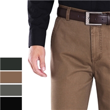 秋冬新款男士休闲裤加厚男裤直筒裤长裤商务休闲中老年男裤A18