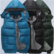 2013新款淘货源羽绒马甲男士休闲马甲修身连帽马甲男男棉马甲