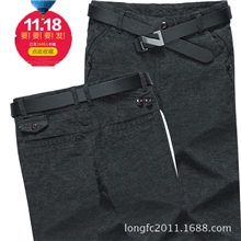冬季新款棉休闲裤男时尚都市休闲长裤男男式直筒休闲男长裤