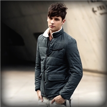 新款冬装男士外套潮男韩版修身男士棉衣外套加厚棉衣男