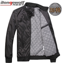 邦格狼2013秋冬新品石狮男式夹克8202加棉款加厚夹克男风衣